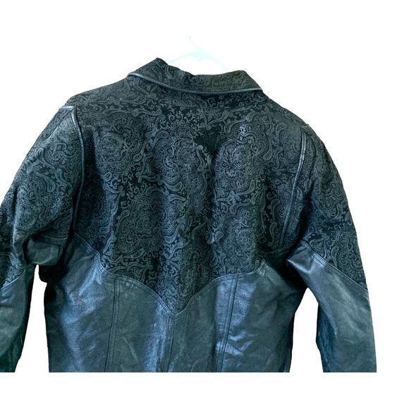 Vintage G-111 Womens Size Small Leather Trench Full Length Coat Jacket Suede Tex - Picture 7 of 7